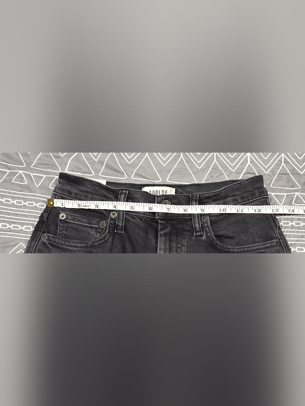 Agolde Pinch Waisted Straight Leg Jeans Size 26 - Picture 5 of 7